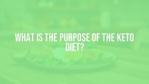 A vibrant, healthy plate of keto-friendly foods including avocado, eggs, salmon, and leafy greens, arranged neatly on a wooden table with a blurred kitchen background, warm and inviting lighting, realistic.