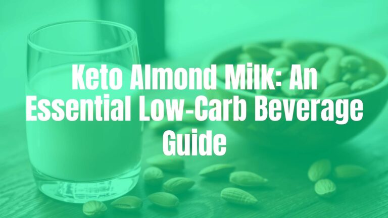 A glass of creamy keto almond milk next to a bowl of almonds on a wooden table, soft natural lighting, realistic.